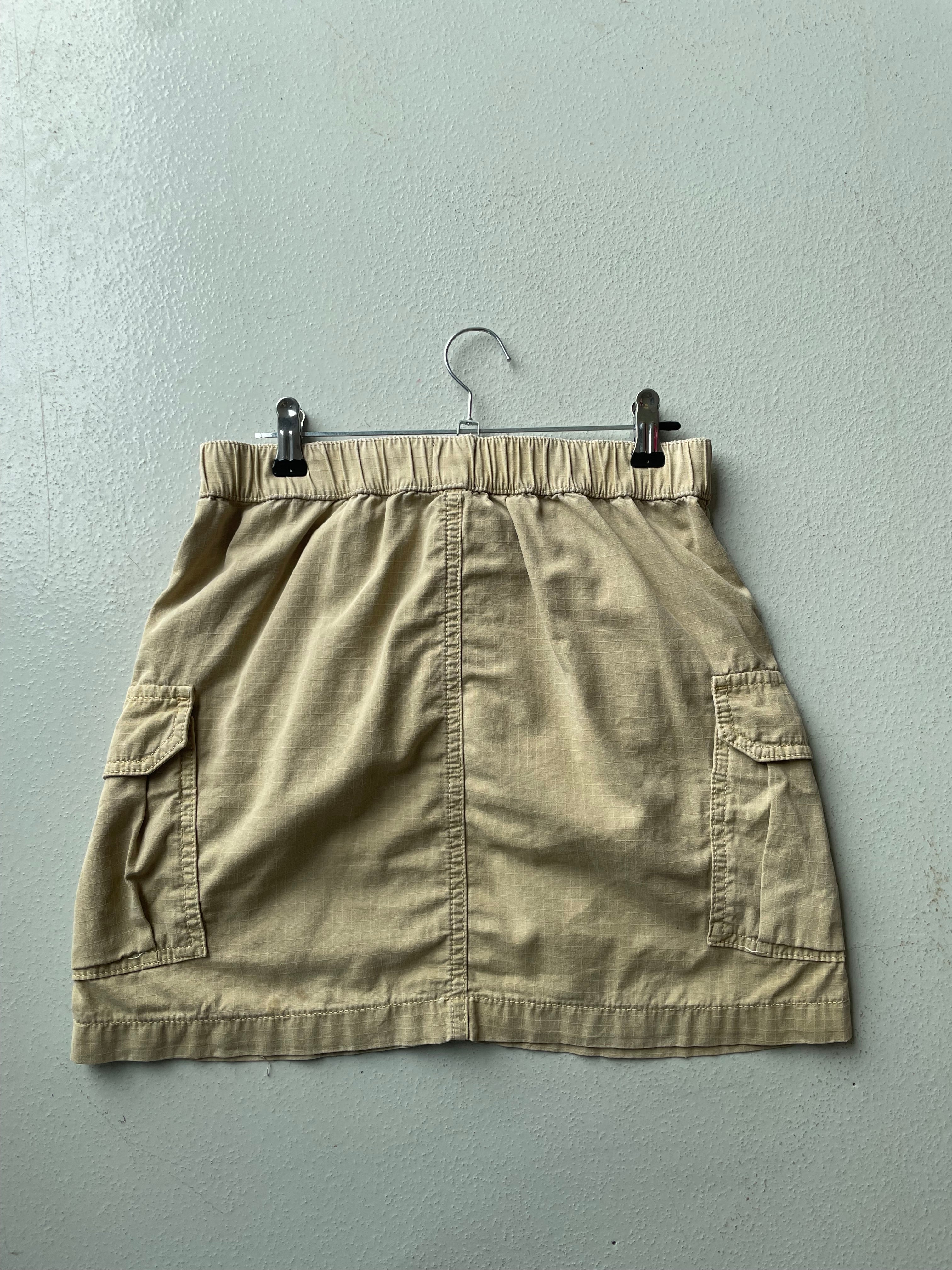 BDG Mini Skirt in Beige - Image 4