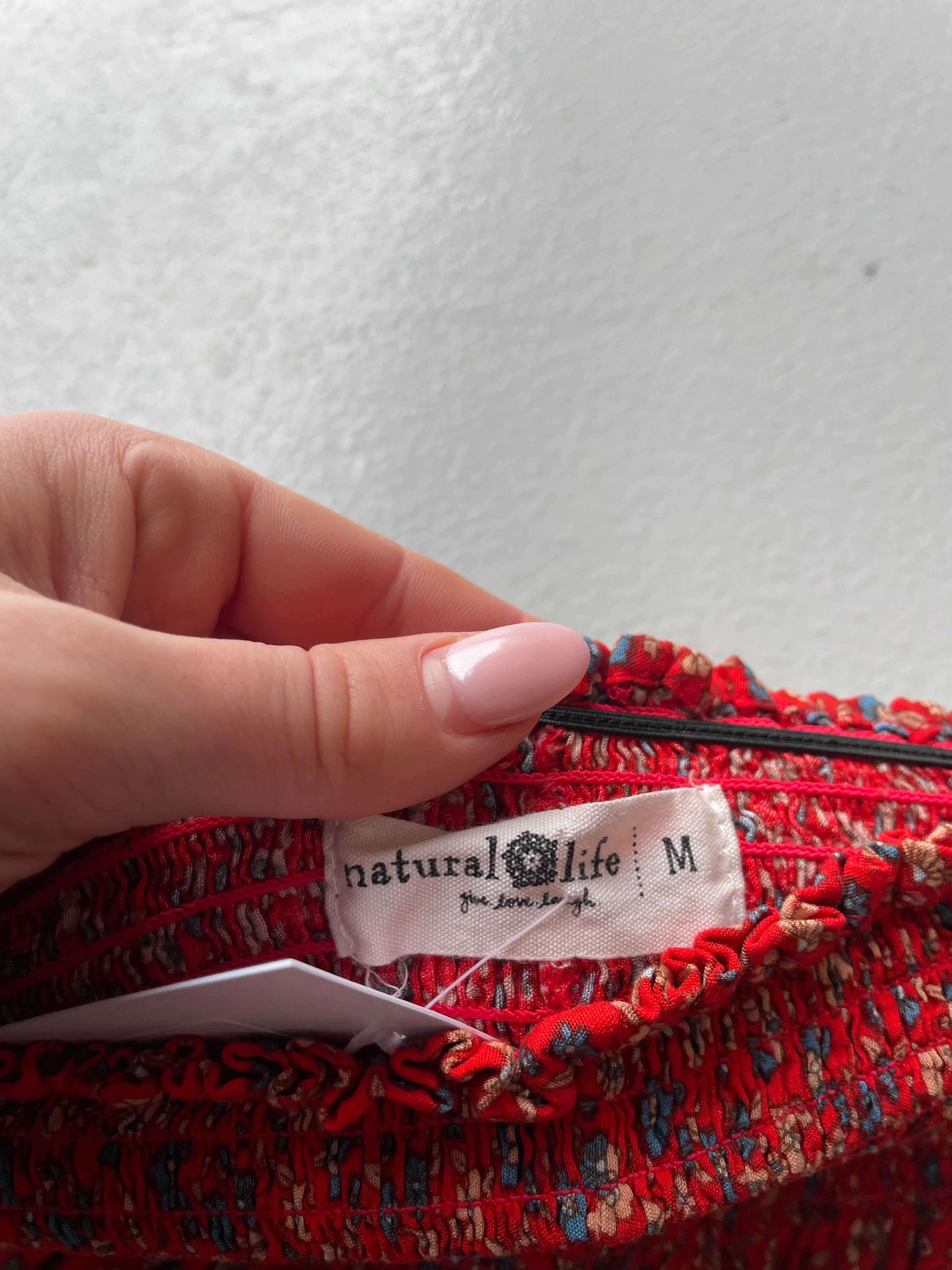 Floral Mini Skirt - Image 3