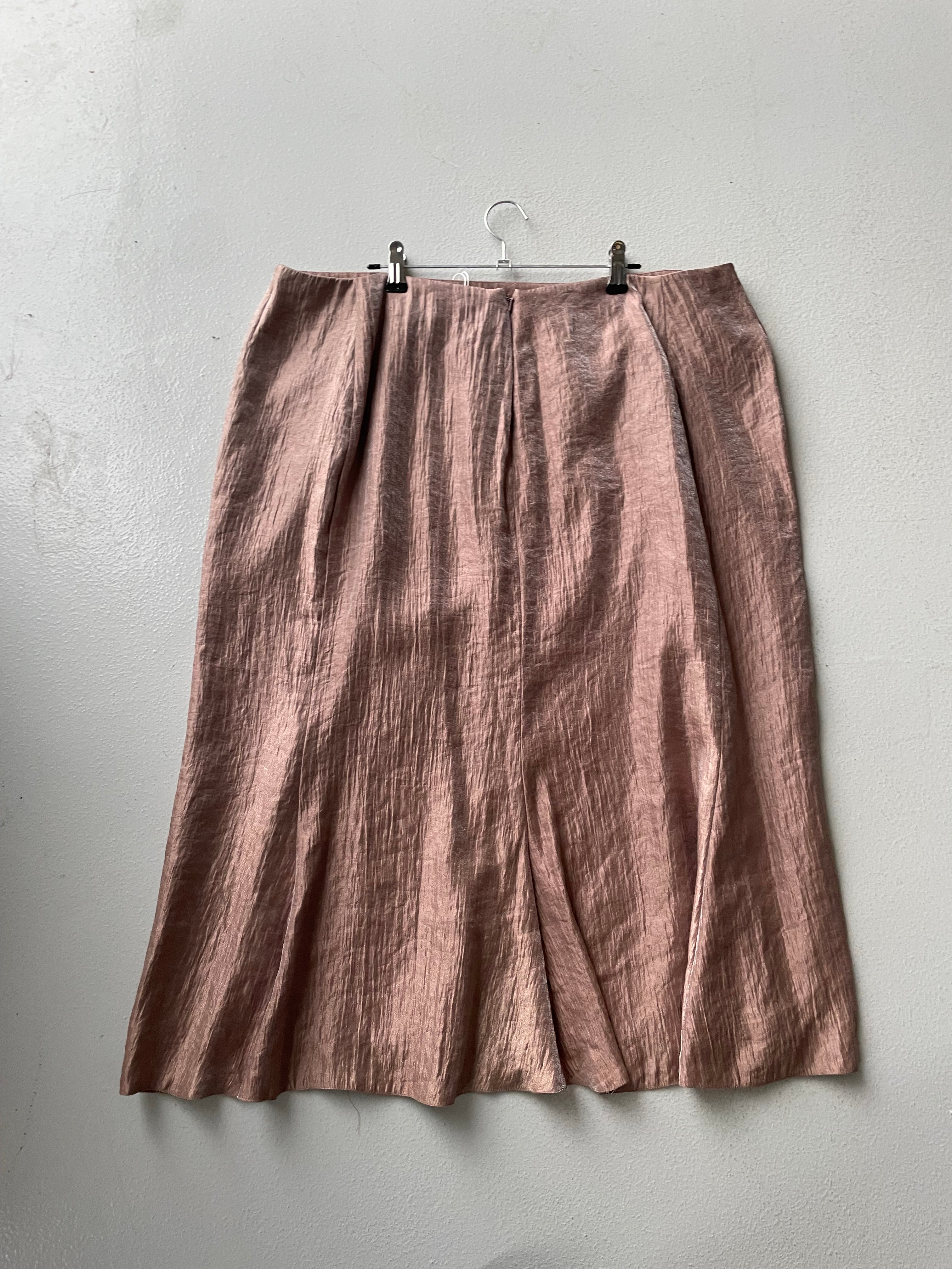 Ginna Bacconi Satin Midi Skirt - BNWT - Image 4