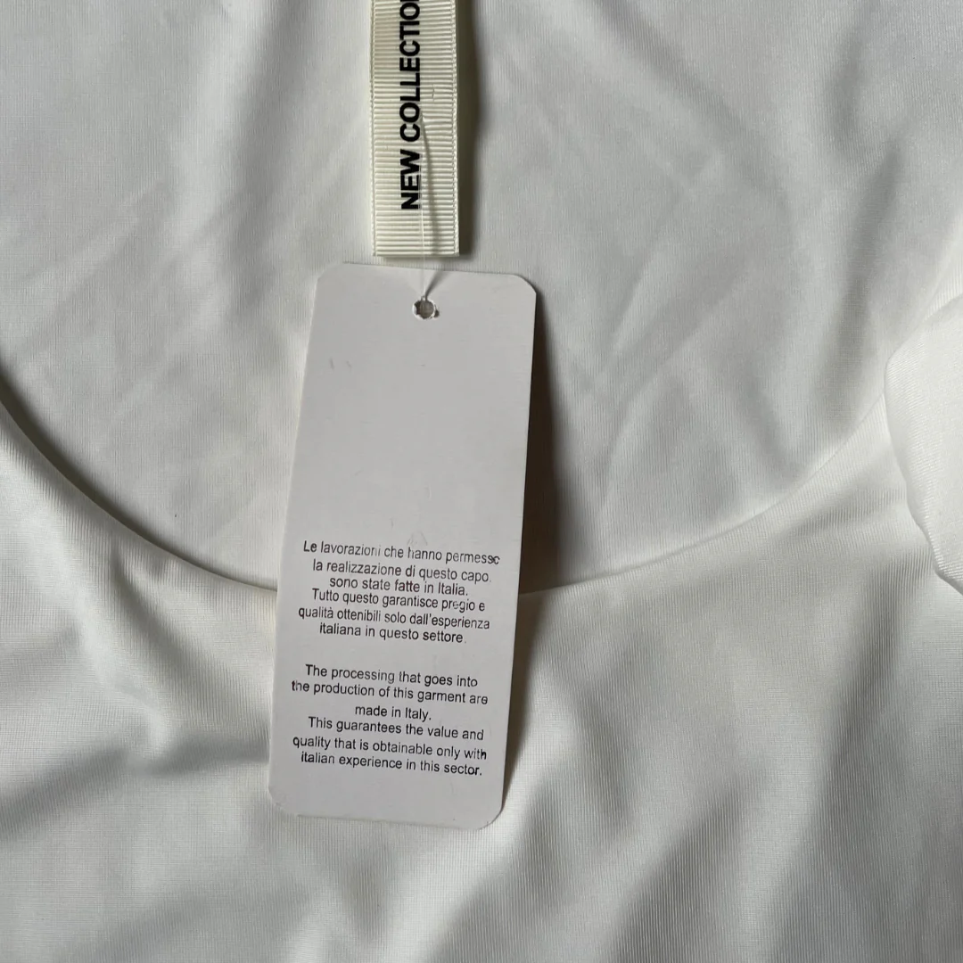 Made in Italy Ivory White Cami - Image 4