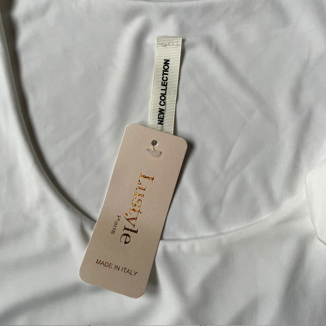 Made in Italy Ivory White Cami - Image 5