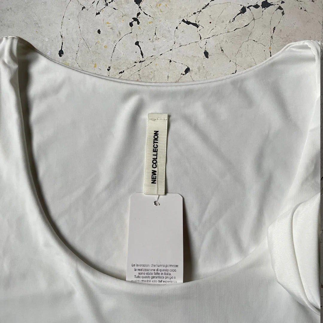 Made in Italy Ivory White Cami - Image 6