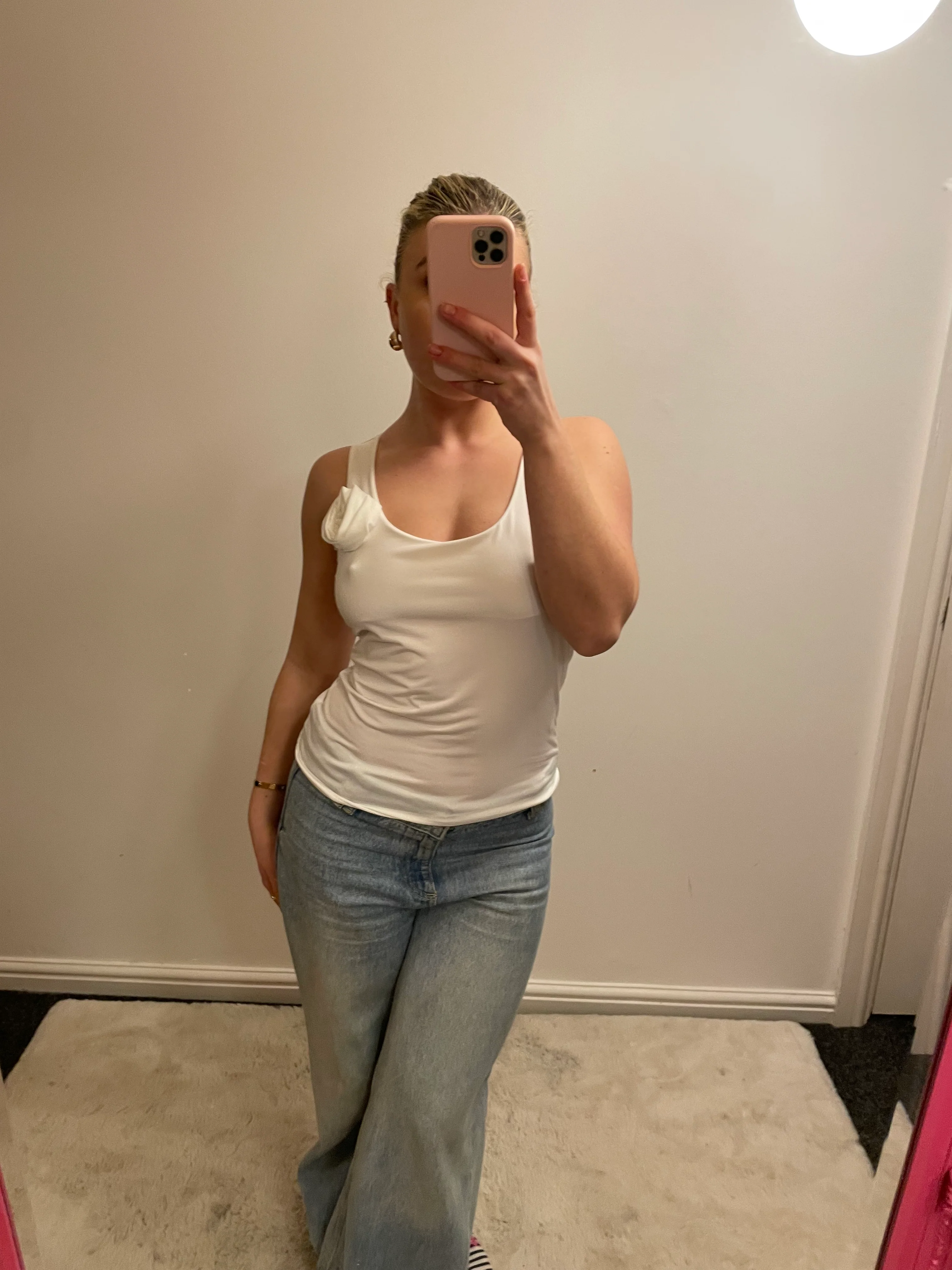 Made in Italy Ivory White Cami - Image 7