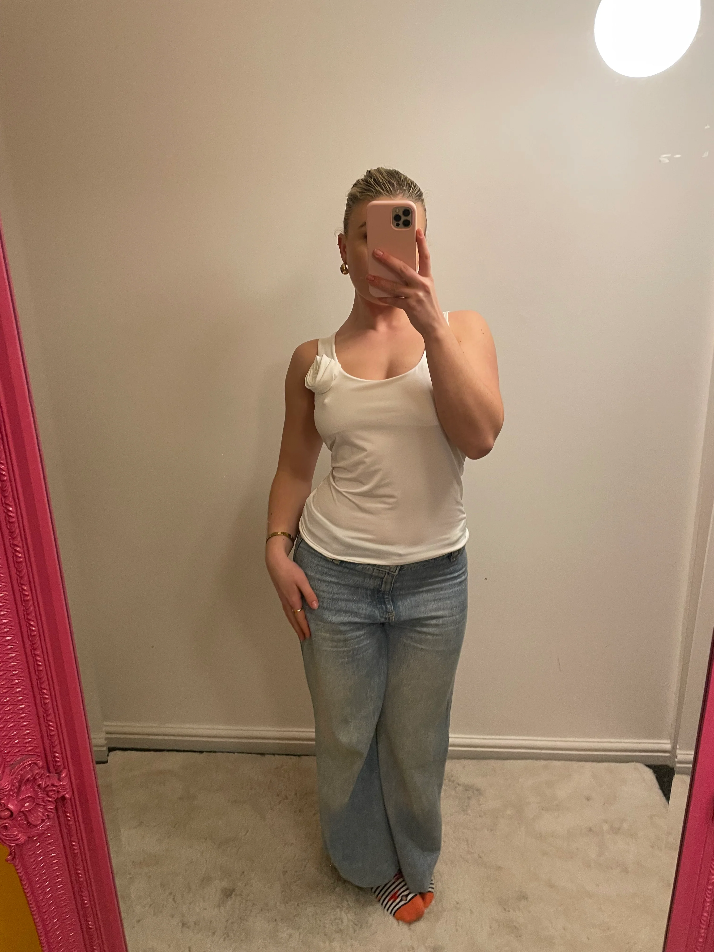 Made in Italy Ivory White Cami - Image 8