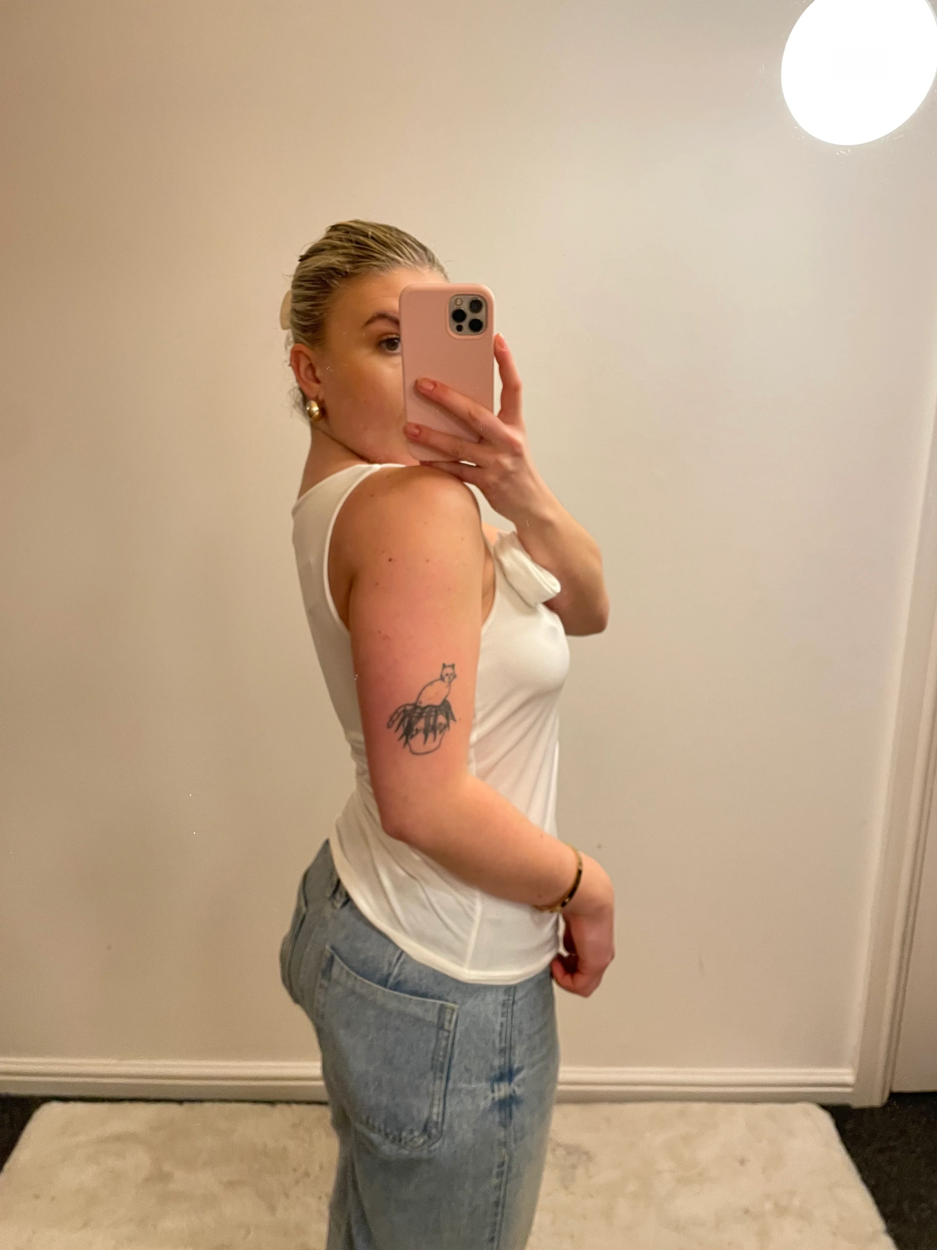 Made in Italy Ivory White Cami - Image 9