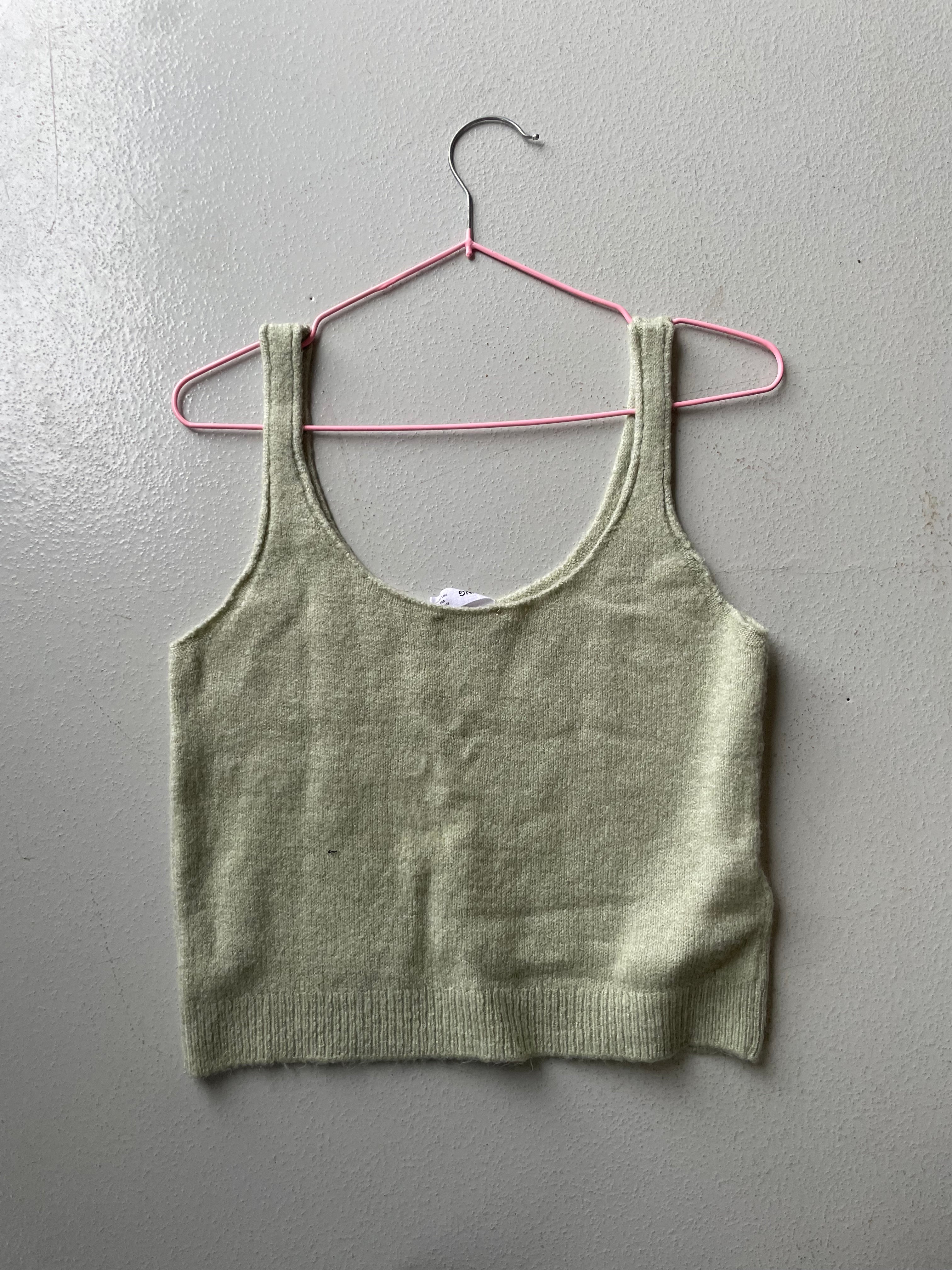 Mango Green Knit Cami - Image 3