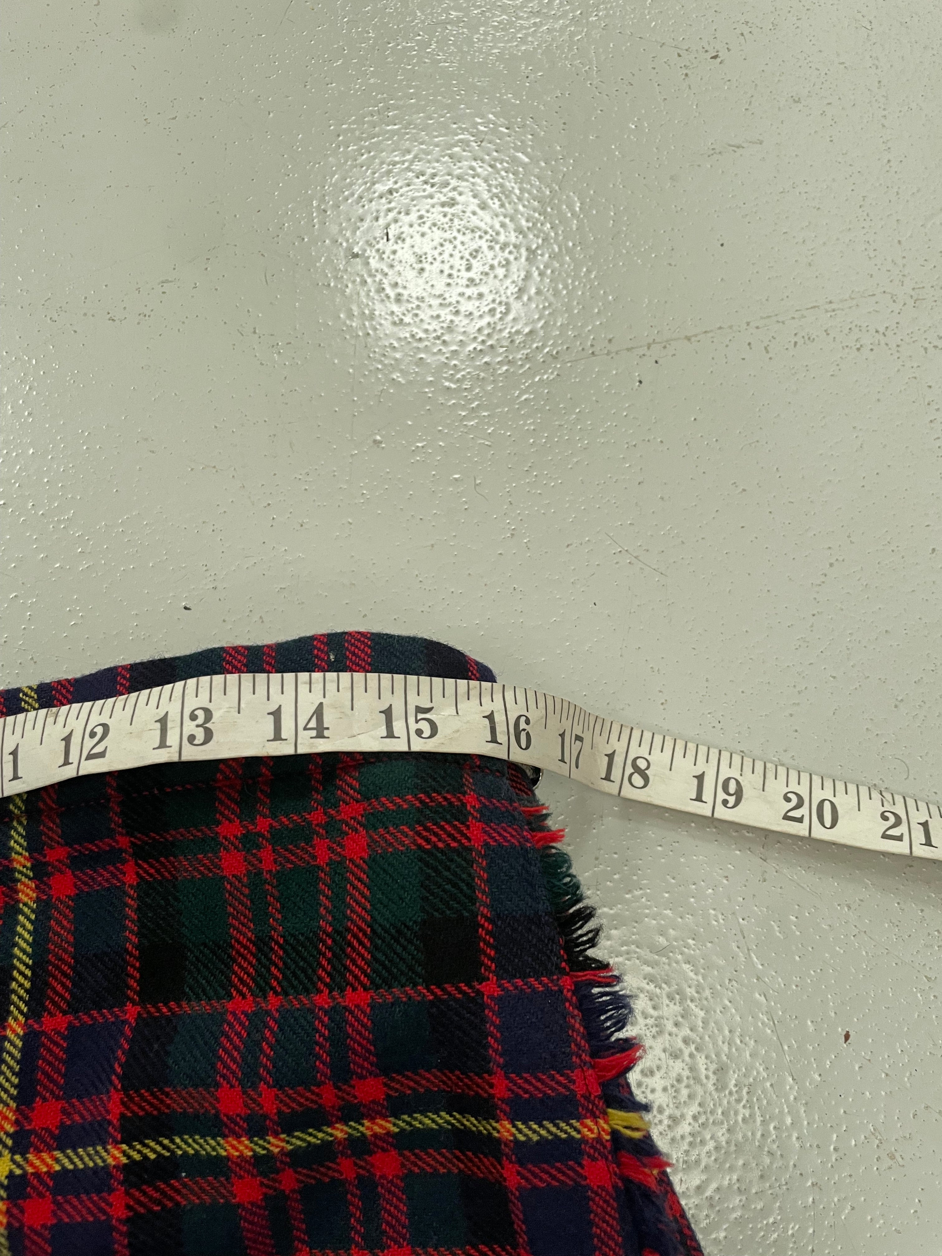 Tartan Wool Midi Skirt - Image 3