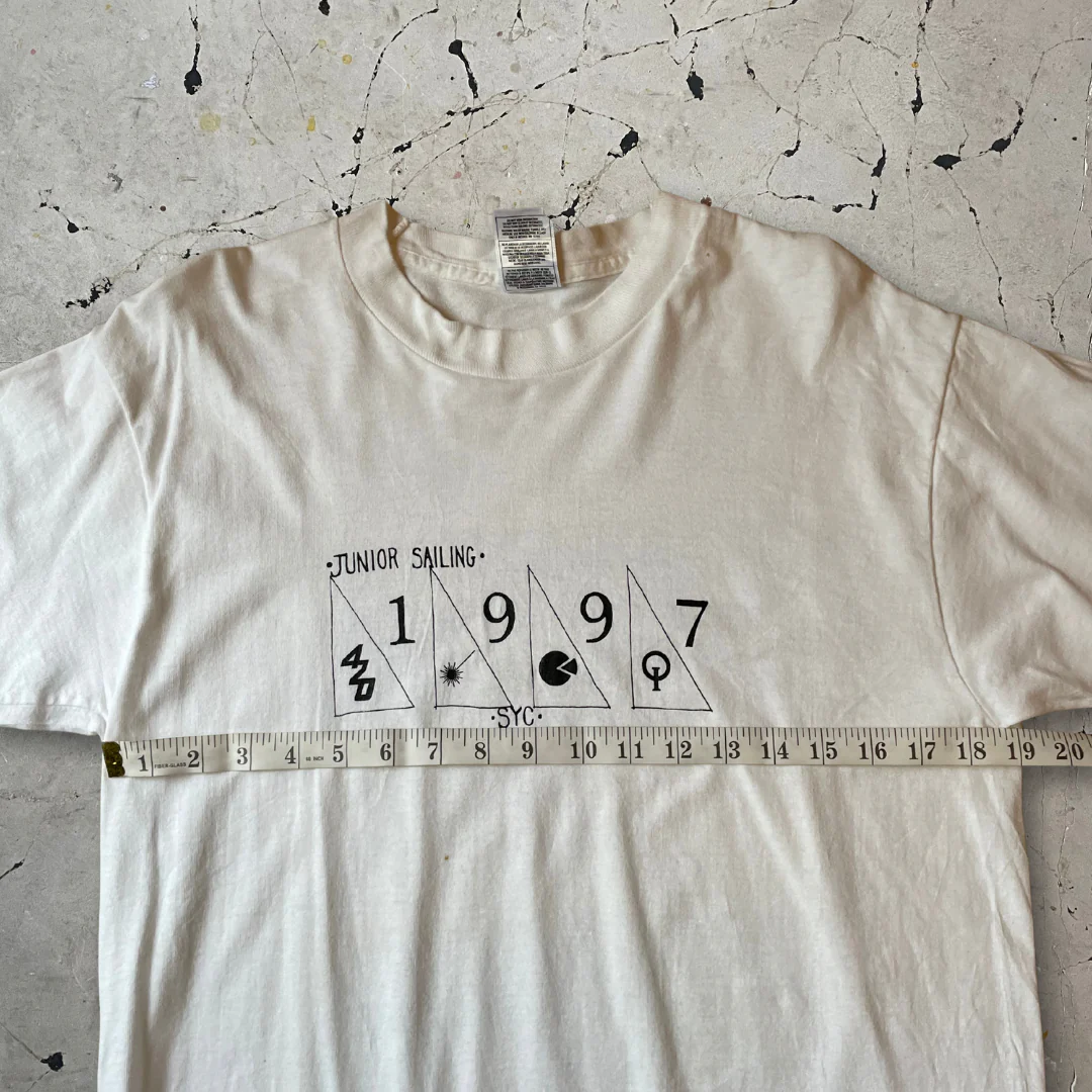 Vintage 1997 Single Stitch T-shirt in White - Image 4
