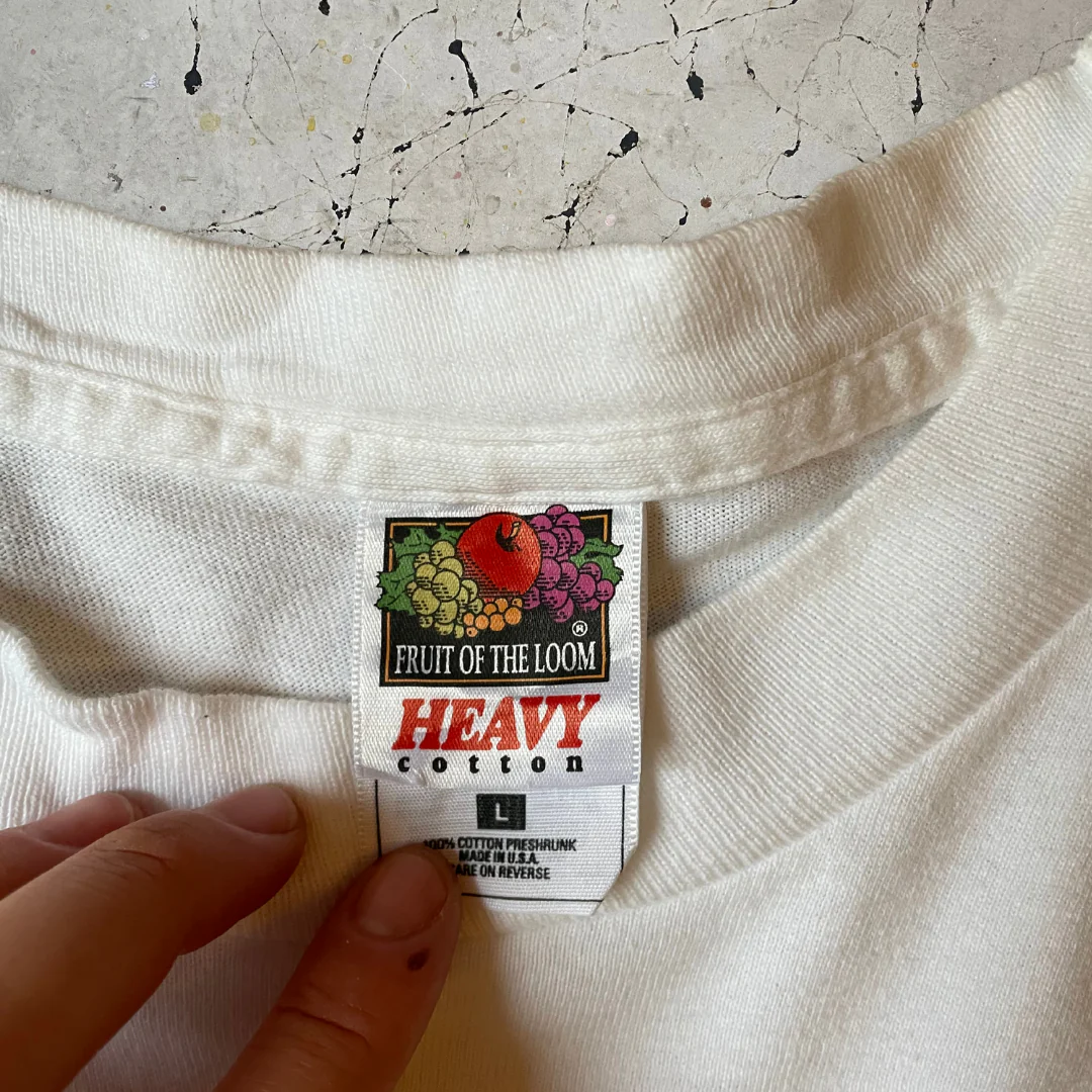 Vintage 1997 Single Stitch T-shirt in White - Image 5