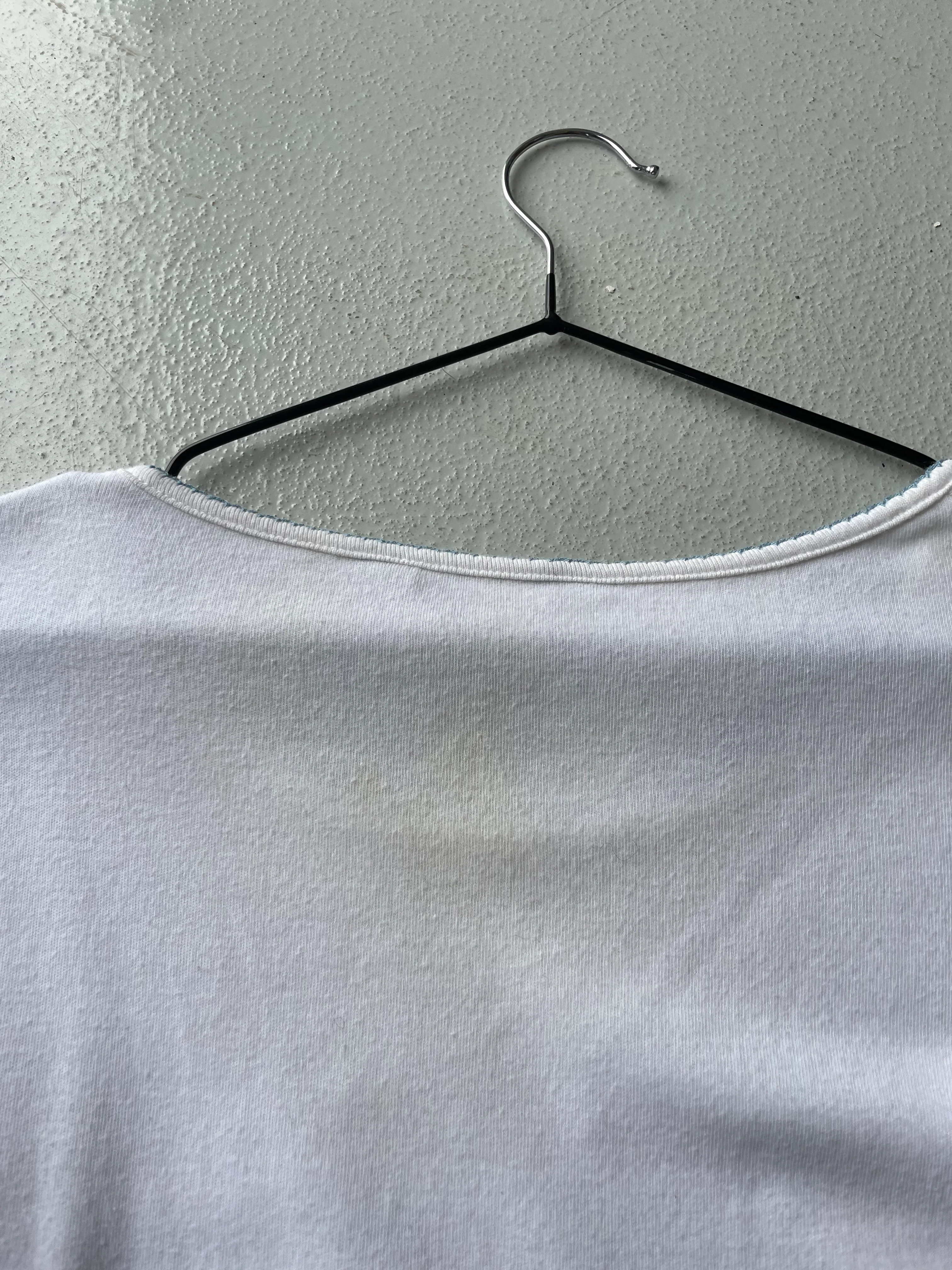 Vintage Y2K Dorothy Perkins White Love Heart Top - Image 5