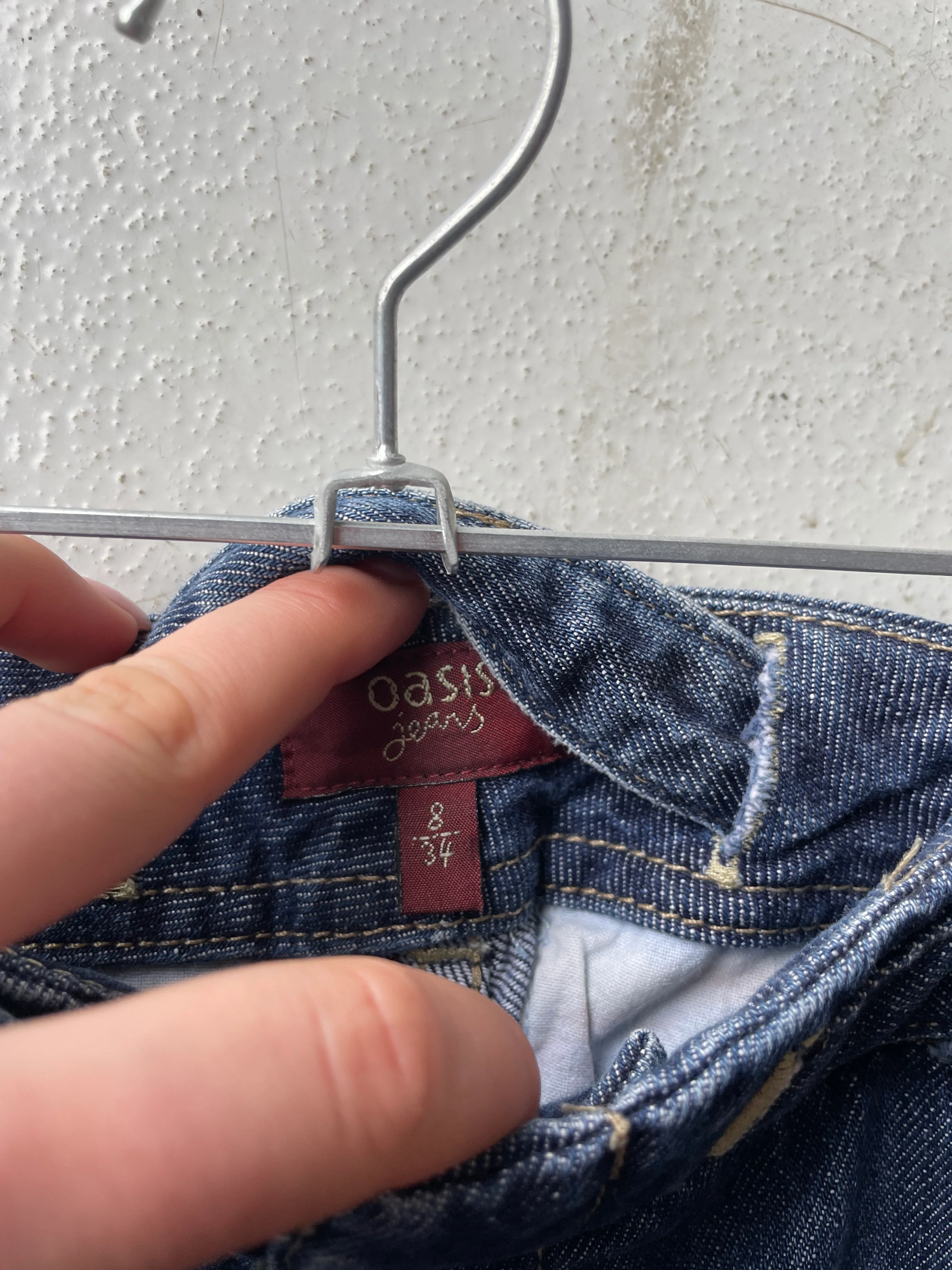 Vintage y2k Low Rise Denim Capris - Image 3