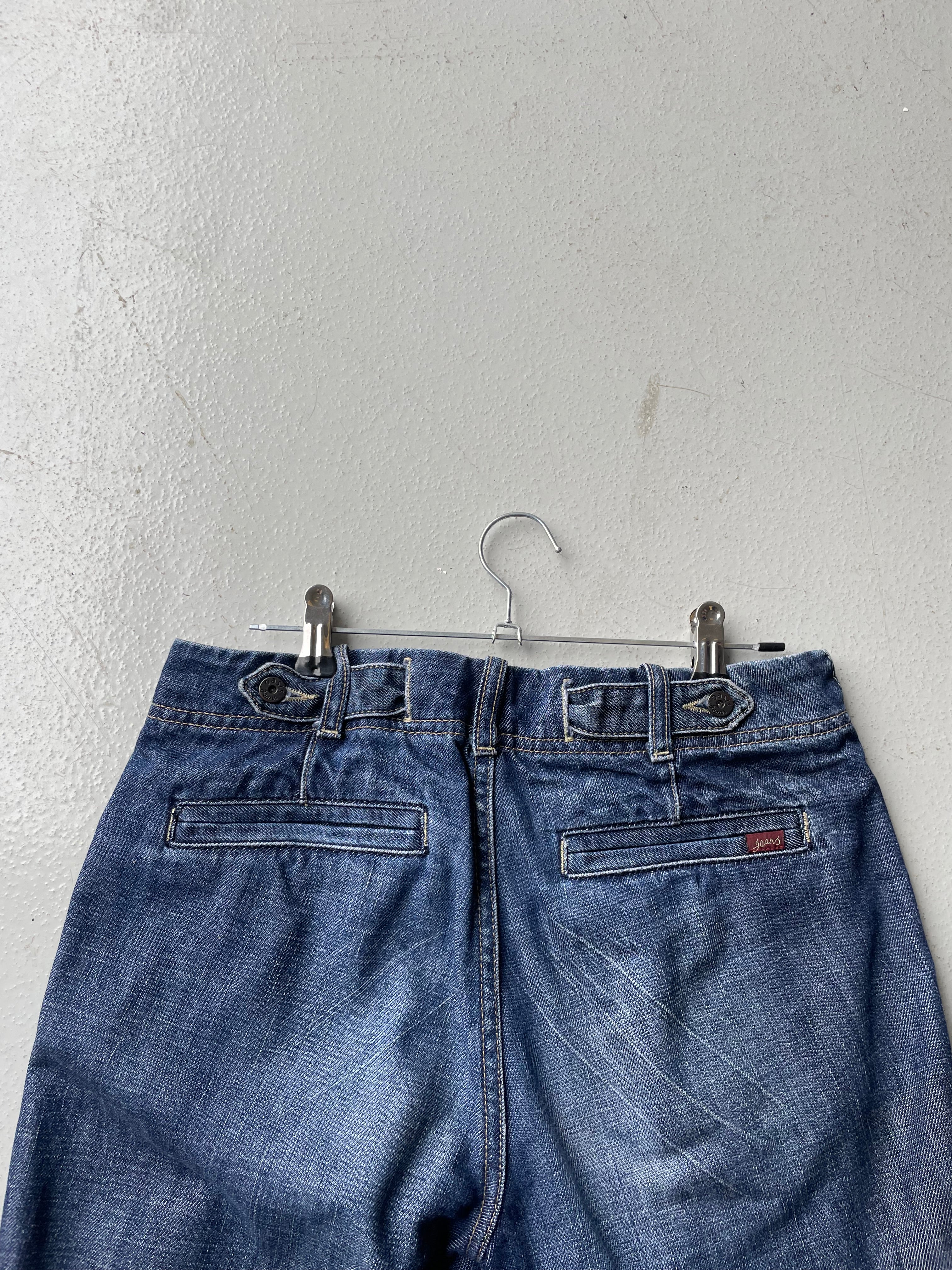 Vintage y2k Low Rise Denim Capris - Image 6
