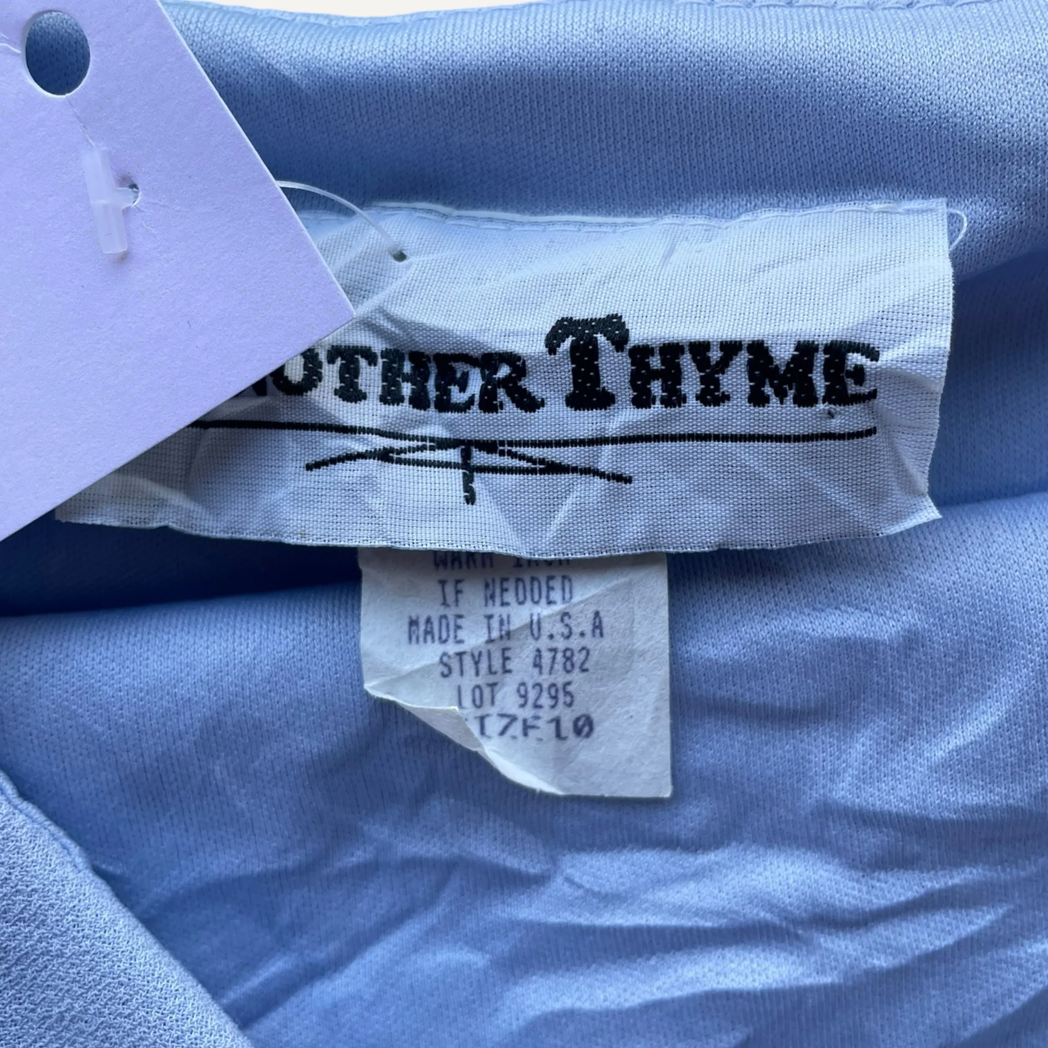 Vintage Y2k Turquoise Blue Sequin Cami - Image 5